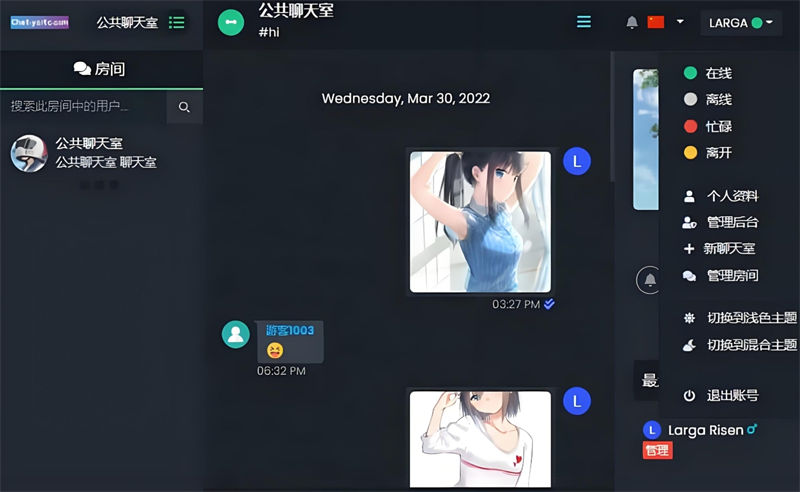 最新公共聊天室系统源码 ChatNet V1.11-V1.9 完整汉化版源码 私人聊天程序-淘金源码