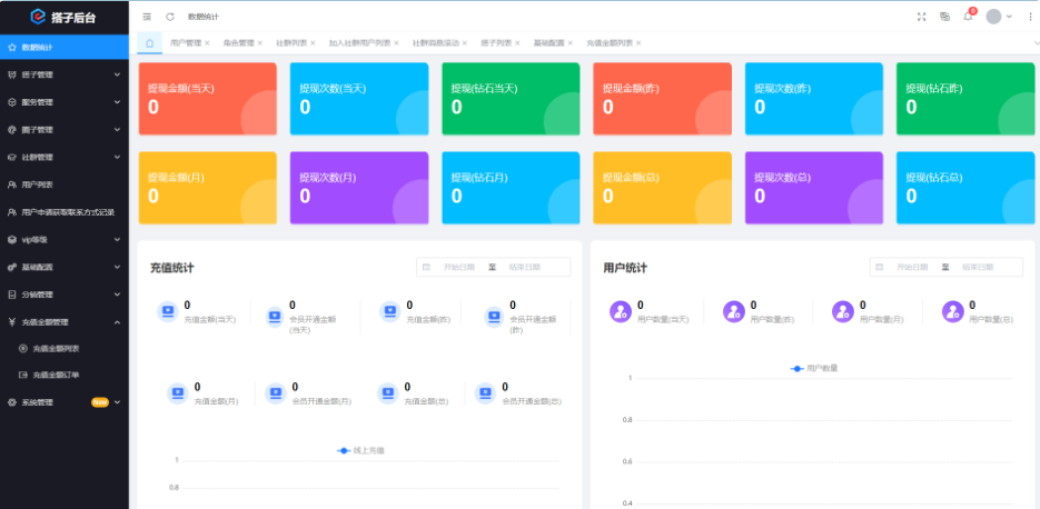图片[2]-搭子陪玩系统源码，小程序+H5功能超多，带社群圈子陪玩点单服务-淘金源码